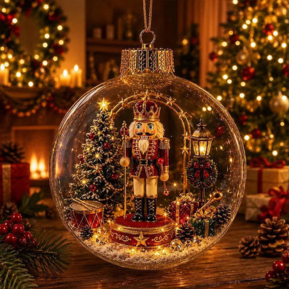 🔥🔥 Világító karácsonyi dioráma dekoráció – varázslatos ünnepi jelenet, amely melegséget és örömöt hoz otthonodba 🎁🌲