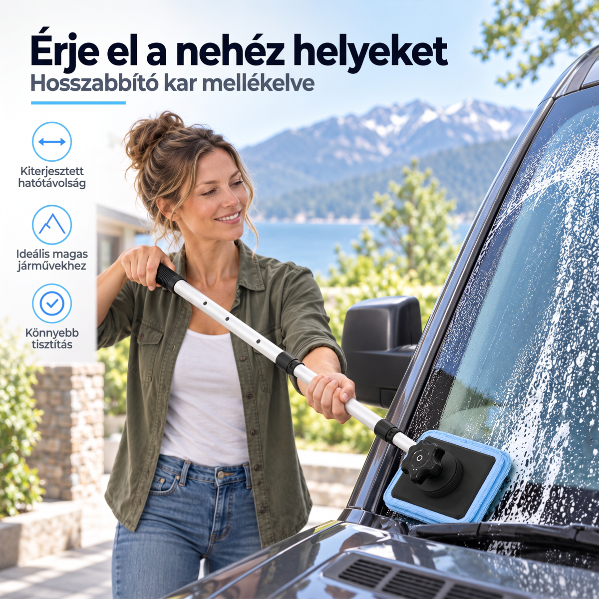 🔥 Már csak 3 óráig: 50% kedvezmény – Kétoldalas mágneses szélvédőtisztító készlet a csíkmentes üvegért