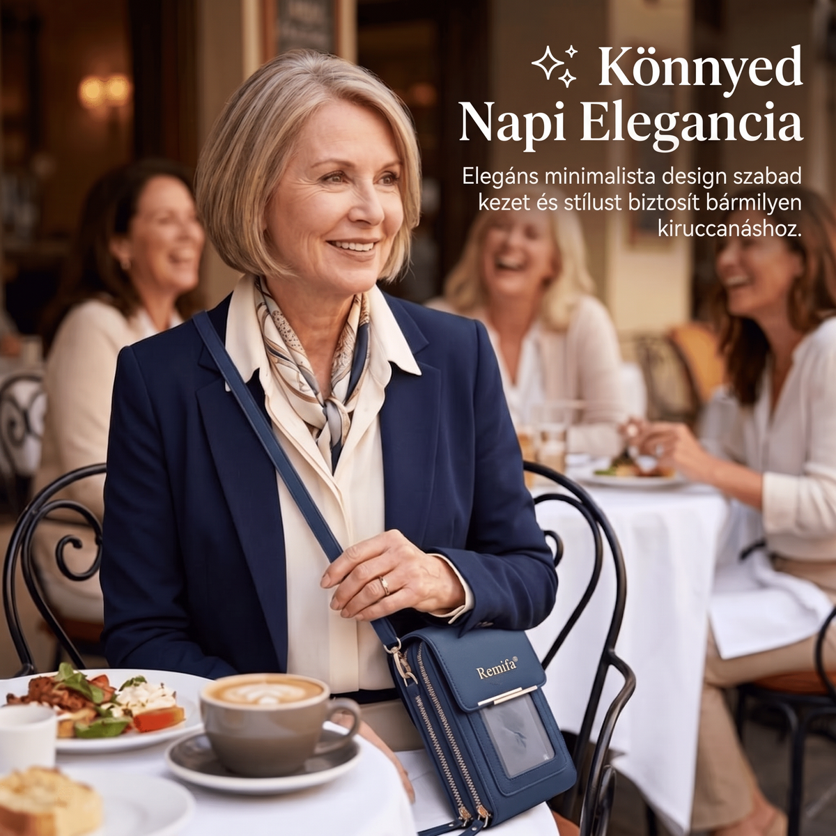 🎁 Utolsó 3 óra: 50% kedvezmény｜2026-os újdonság – minimalista, elegáns, érintőképernyő-barát crossbody telefontartó pénztárca nőknek és férfiaknak, lopás elleni védelemmel