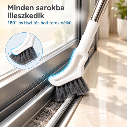 Kihúzható réstisztító kefe