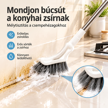 Kihúzható réstisztító kefe