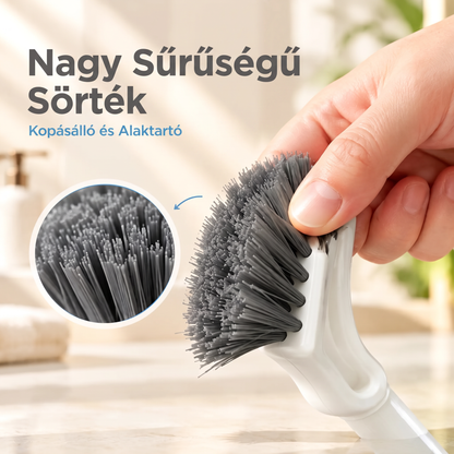 Kihúzható réstisztító kefe