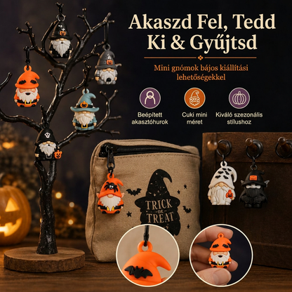 🎃 24 napos halloweeni manó meglepetés figura adventi naptár doboz