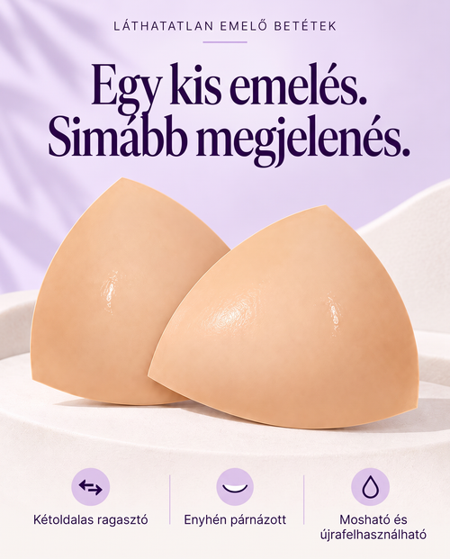 🔥🔥BLUESHOT® Láthatatlan emelő betétek – Kétoldalas ragasztós, vékony párnázott és újrafelhasználható