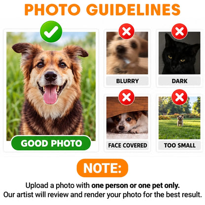 Custom Funny Pet Photo Christmas Plush Doll Gifts For Pet Lovers • My Merry Pup - Personalized Poseable Plush Doll