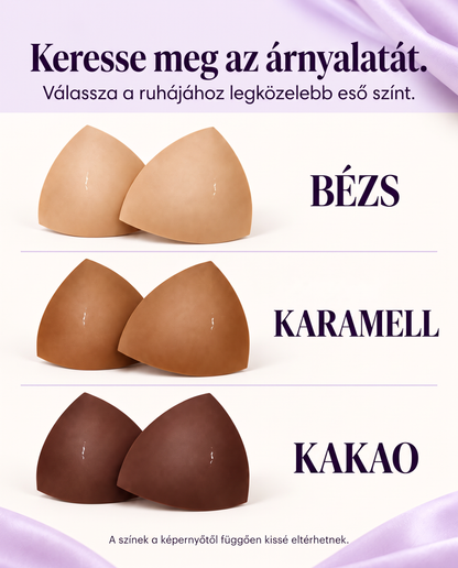 🔥🔥BLUESHOT® Láthatatlan emelő betétek – Kétoldalas ragasztós, vékony párnázott és újrafelhasználható
