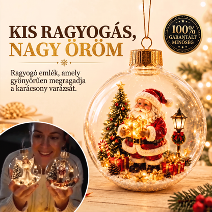 🔥🔥 Világító karácsonyi dioráma dekoráció – varázslatos ünnepi jelenet, amely melegséget és örömöt hoz otthonodba 🎁🌲