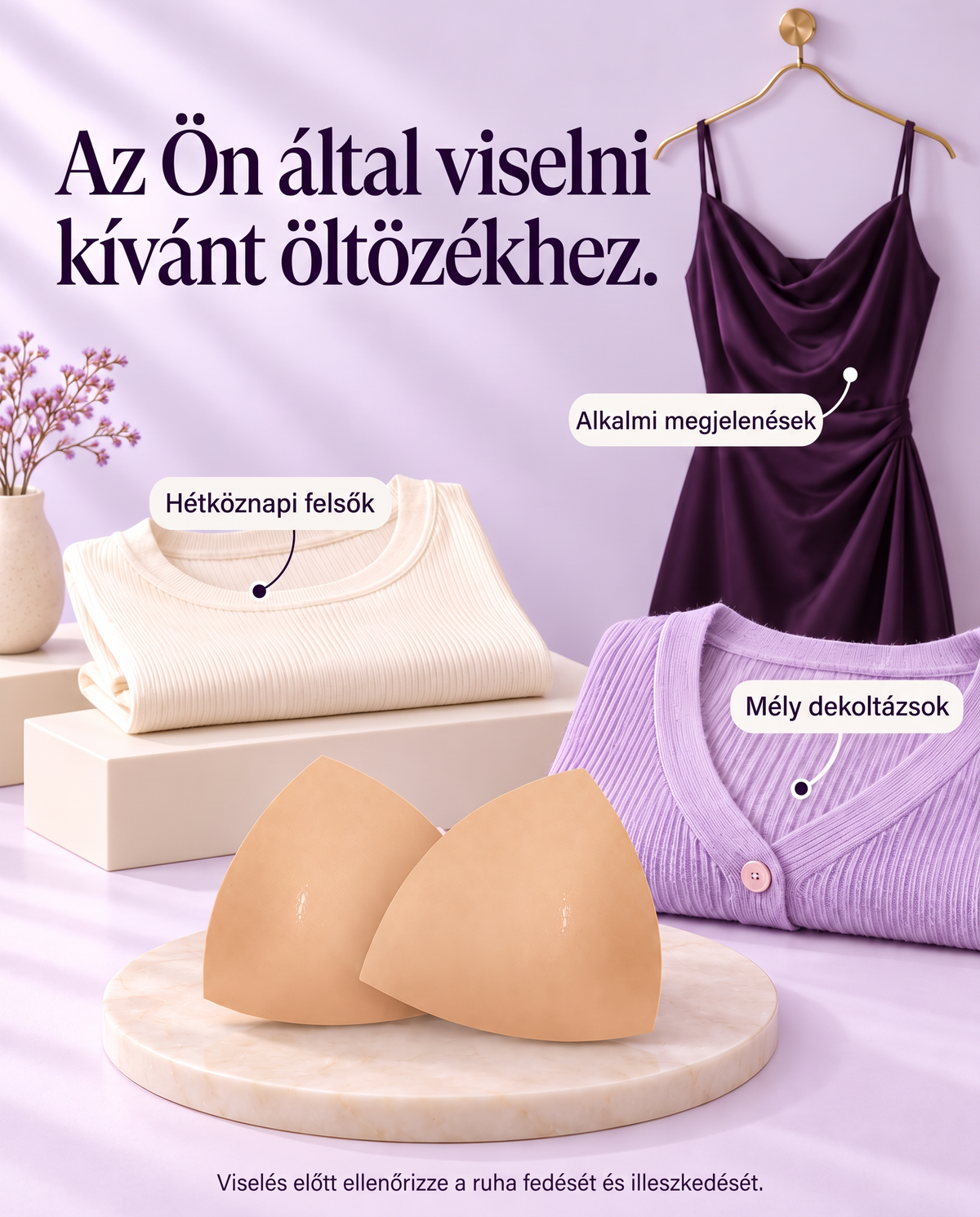 🔥🔥BLUESHOT® Láthatatlan emelő betétek – Kétoldalas ragasztós, vékony párnázott és újrafelhasználható