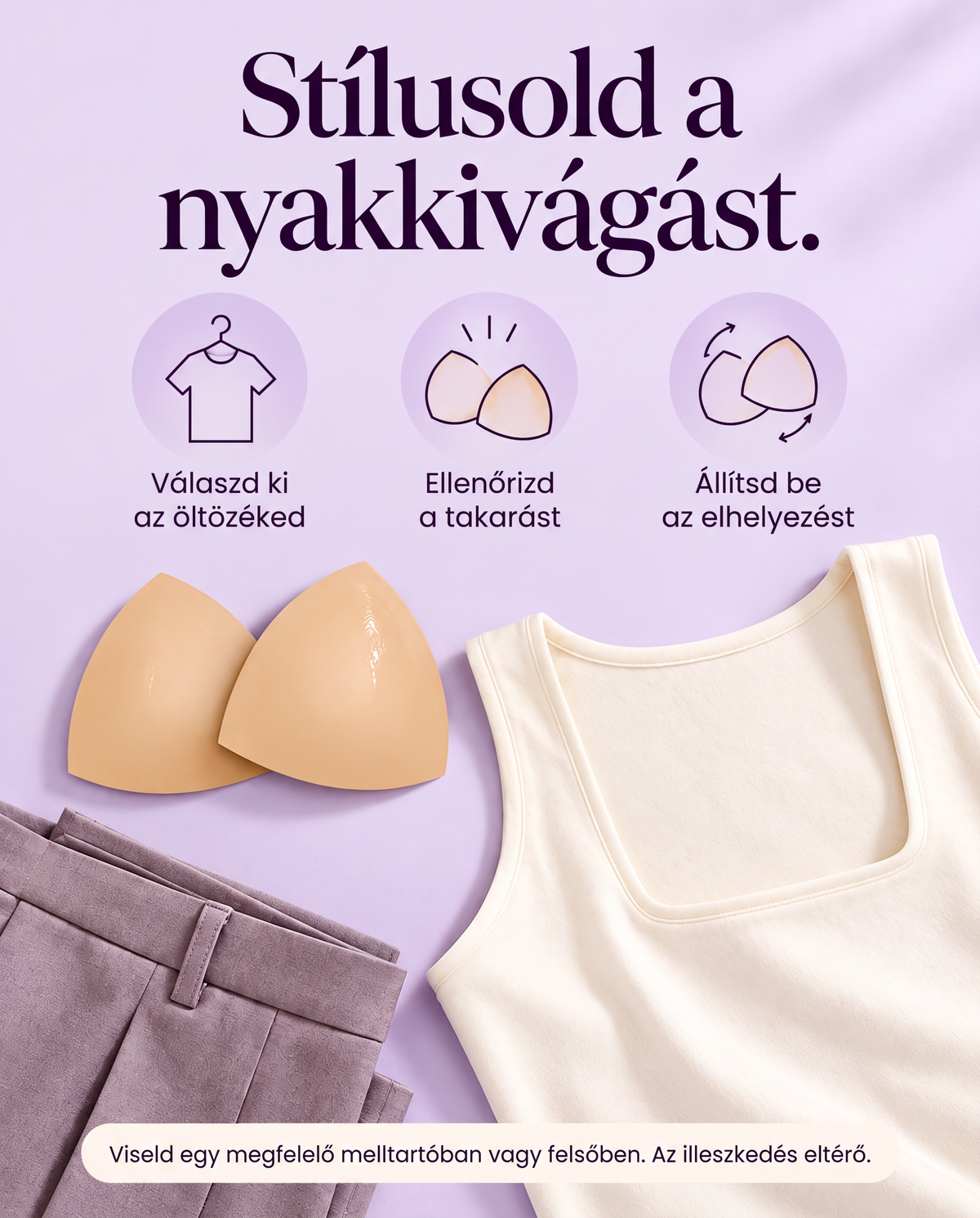 🔥🔥BLUESHOT® Láthatatlan emelő betétek – Kétoldalas ragasztós, vékony párnázott és újrafelhasználható