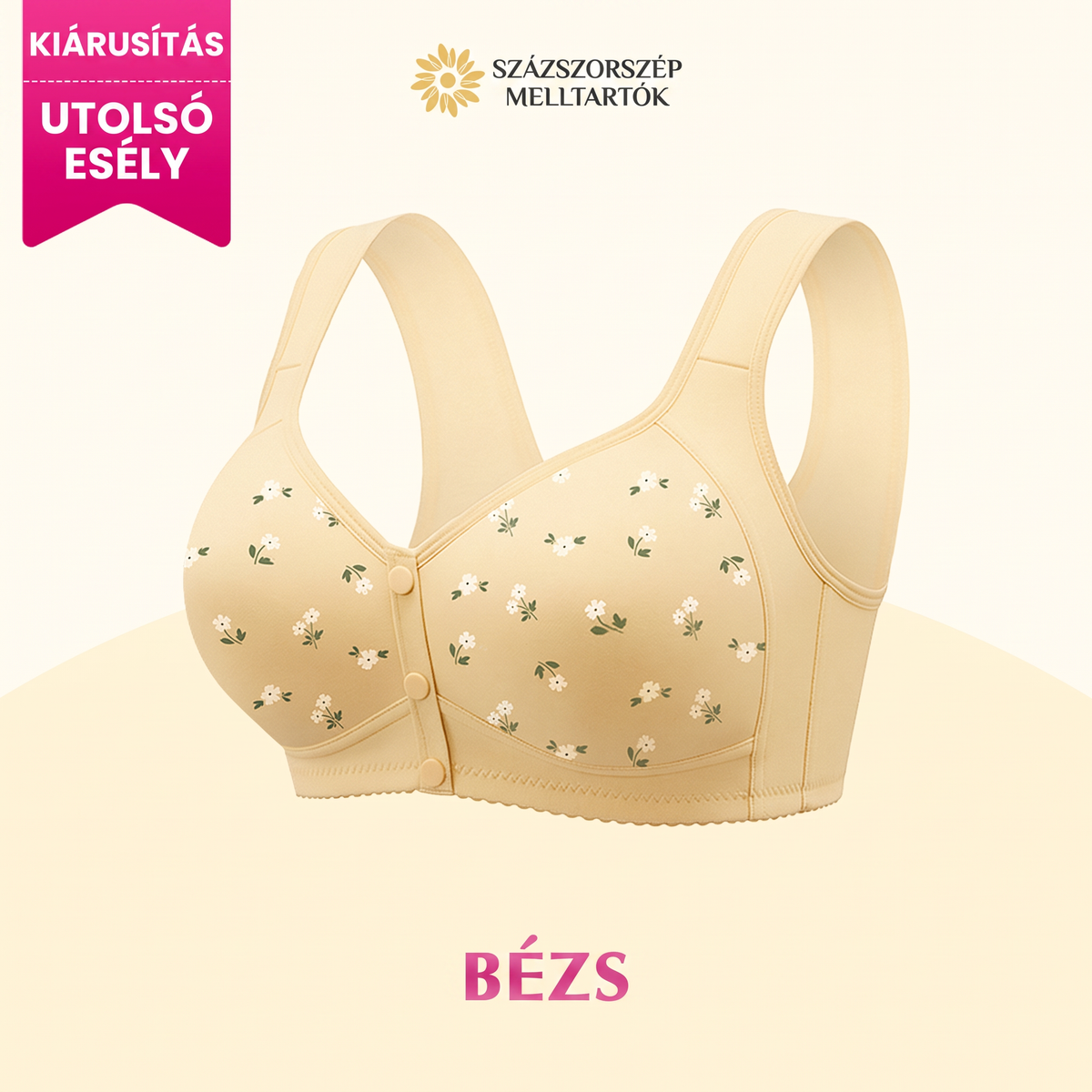 🔥🔥Mellemelő és push-up melltartó – UTOLSÓ NAP – 80% KEDVEZMÉNY – Egész napos kényelem, merevítő nélkül.