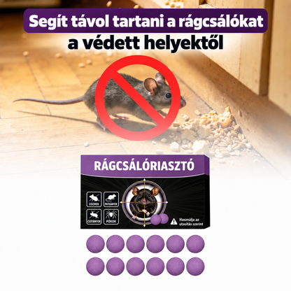 Természetes illatos kártevőriasztó korongok – többzónás védelem otthonra, garázsba és kültérre